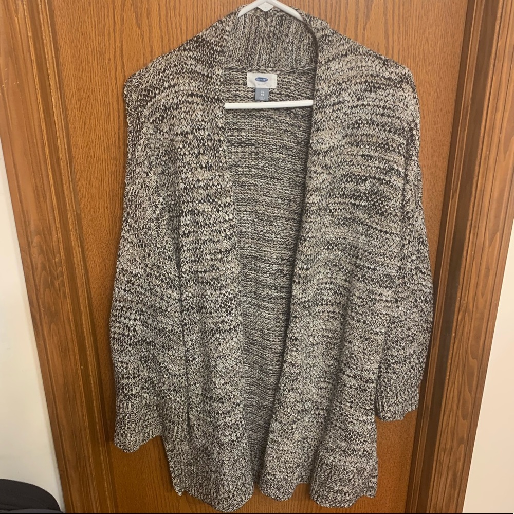 Old Navy Long Marled Open Front Cardigan Sz XLTall